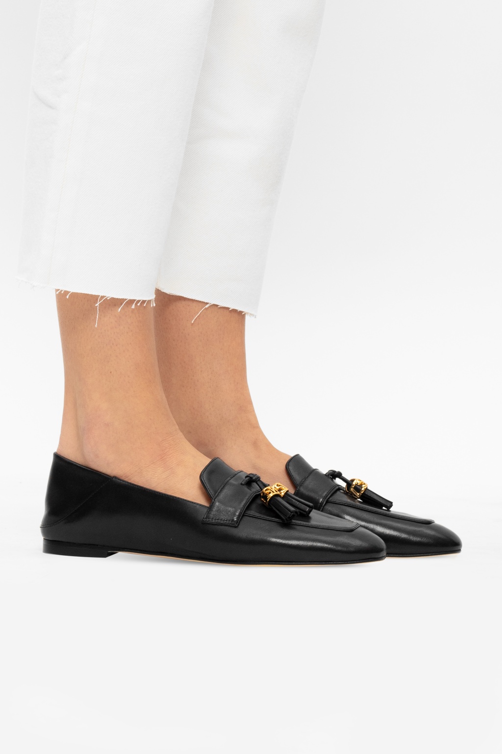 Stuart Weitzman ‘Wylie’ leather moccasins